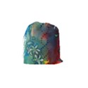 Flower Dna Drawstring Pouch (Small) View2