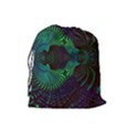 Fractal Flower Drawstring Pouch (Large) View2