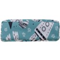 Cute seamless pattern with rocket planets stars Full Print Rope Handle Tote (Large) View3