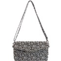 Leopard spots pattern, geometric dots, animal fur print Removable Strap Clutch Bag View1