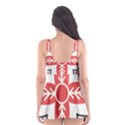 Motif Skater Dress Swimsuit View2