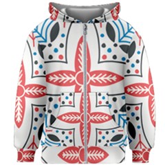 Motif Kids  Zipper Hoodie Without Drawstring by Sobalvarro