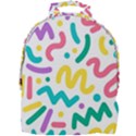 Abstract pop art seamless pattern cute background memphis style Mini Full Print Backpack View1