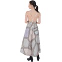 Cartoon colored stone seamless background texture pattern Tie Back Maxi Dress View2