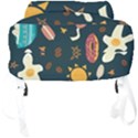 Seamless pattern with breakfast symbols morning coffee Full Print Backpack View4