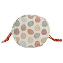 Seamless pattern colorful easter egg flat icons painted traditional style Drawstring Bucket Bag View3