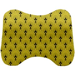 Art-decoyellow Head Support Cushion by Dushan
