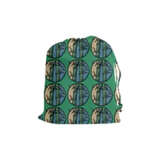 Bamboo Trees - The Asian Forest - Woods Of Asia Drawstring Pouch (medium) by DinzDas