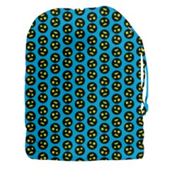 0059 Comic Head Bothered Smiley Pattern Drawstring Pouch (3xl) by DinzDas