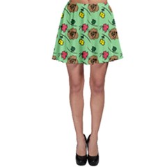 Lady Bug Fart - Nature And Insects Skater Skirt by DinzDas