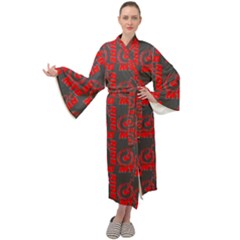 015 Mountain Bike - Mtb - Hardtail And Downhill Maxi Velour Kimono by DinzDas