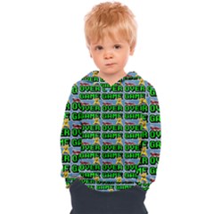 Game Over Karate And Gaming - Pixel Martial Arts Kids  Overhead Hoodie by DinzDas