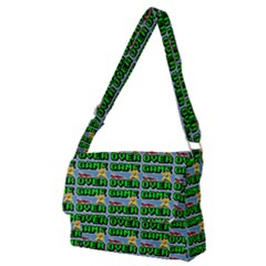 Game Over Karate And Gaming - Pixel Martial Arts Full Print Messenger Bag (m) by DinzDas
