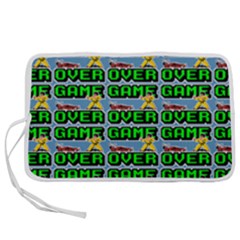 Game Over Karate And Gaming - Pixel Martial Arts Pen Storage Case (m) by DinzDas