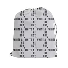 White And Nerdy - Computer Nerds And Geeks Drawstring Pouch (2xl) by DinzDas