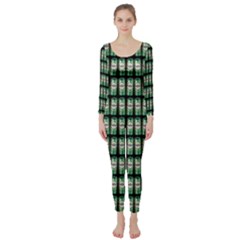 Beverage Cans - Beer Lemonade Drink Long Sleeve Catsuit by DinzDas