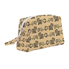 Inka Cultur Animal - Animals And Occult Religion Wristlet Pouch Bag (medium) by DinzDas