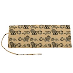 Inka Cultur Animal - Animals And Occult Religion Roll Up Canvas Pencil Holder (s) by DinzDas