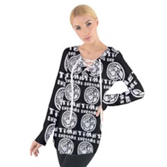Inka Cultur Animal - Animals And Occult Religion Tie Up Tee by DinzDas
