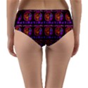 Inka Cultur Animal - Animals And Occult Religion Reversible Mid-Waist Bikini Bottoms View2