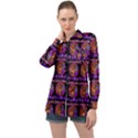 Inka Cultur Animal - Animals And Occult Religion Long Sleeve Satin Shirt View1