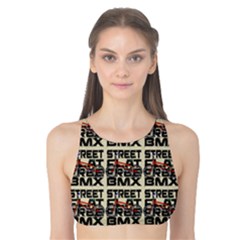 Bmx And Street Style - Urban Cycling Culture Tank Bikini Top by DinzDas