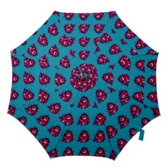 Little Devil Baby - Cute And Evil Baby Demon Hook Handle Umbrellas (medium) by DinzDas