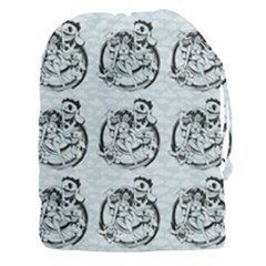 Monster Party - Hot Sexy Monster Demon With Ugly Little Monsters Drawstring Pouch (3xl) by DinzDas