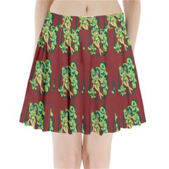 Monster Party - Hot Sexy Monster Demon With Ugly Little Monsters Pleated Mini Skirt by DinzDas
