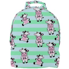 Cow Pattern Mini Full Print Backpack by designsbymallika