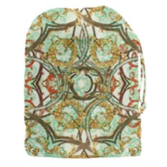 Multicolored Modern Collage Print Drawstring Pouch (3xl) by dflcprintsclothing