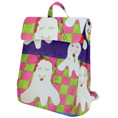 Circus Ghosts Sing Flap Top Backpack by snowwhitegirl
