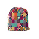 Geometric Mosaic Drawstring Pouch (Large) View2