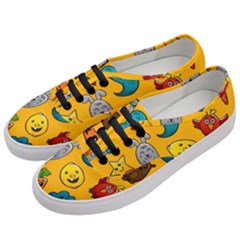 Graffiti Characters Seamless Ornament Women s Classic Low Top Sneakers by Amaryn4rt