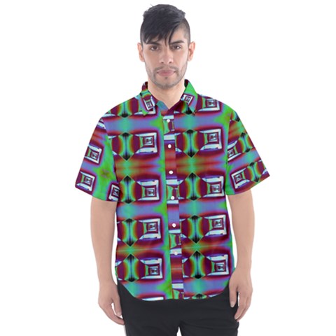 Corridor Nightmare Men s Short Sleeve Shirt by ScottFreeArt