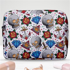 Full Color Flash Tattoo Patterns Make Up Pouch (large) by Amaryn4rt