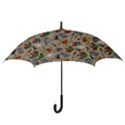 Tattoo Pattern Hook Handle Umbrellas (Large) View3