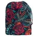 Vintage Flash Tattoos Designs Seamless Pattern Drawstring Pouch (3XL) View1