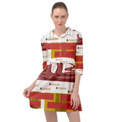 Serippy Mini Skater Shirt Dress by SERIPPY