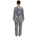Vector-eclectic-fabric-seamless-pattern-animal-and-plaid-background-with-baroque-ornament Satin Long Sleeve Pyjamas Set View2