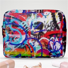 Crazy Grafitti Make Up Pouch (large) by essentialimage
