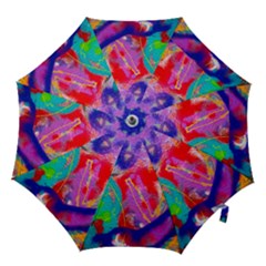 Crazy Graffiti Hook Handle Umbrellas (small) by essentialimage