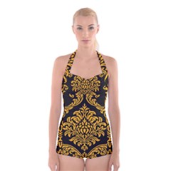 Finesse  Boyleg Halter Swimsuit  by Sobalvarro