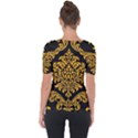 Finesse  Shoulder Cut Out Short Sleeve Top View2