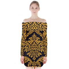 Finesse  Long Sleeve Off Shoulder Dress by Sobalvarro