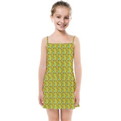 Lemon And Yellow Kids  Summer Sun Dress by Sparkle
