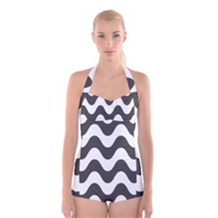 Copacabana  Boyleg Halter Swimsuit  by Sobalvarro