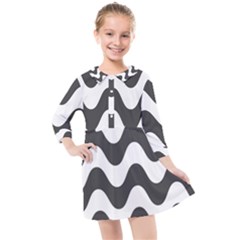 Copacabana  Kids  Quarter Sleeve Shirt Dress by Sobalvarro