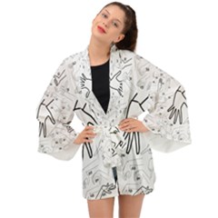 Hands Reference Art Drawing Long Sleeve Kimono by Mariart