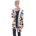 Gems Longline Hooded Cardigan View1